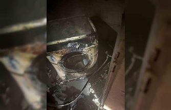 Çamaşır makinesi evi küle çevirdi