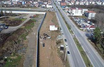 Çarşamba’da içme suyu hattı yenileme çalışması