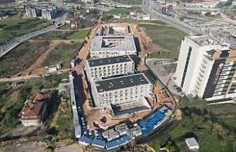 Çayırova Spor Lisesi inşaatında çalışmalar sürüyor