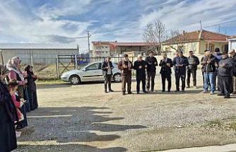 Çifteler’de umre yolcuları dualarla uğurlandı