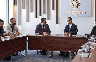 Çin Halk Cumhuriyeti Büyükelçisi Jiang Xuebin’den ETÜ’ye ziyaret