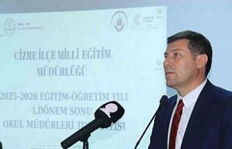 Cizre’de eğitim ve öğretim yılının dönem değerlendirmesi yapıldı