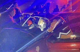 Çorum’da iki otomobil çarpıştı: 8 yaralı