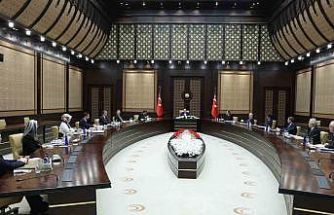 Cumhurbaşkanı Erdoğan, Cumhurbaşkanlığı Politika Kurullarının başkan vekillerini kabul etti