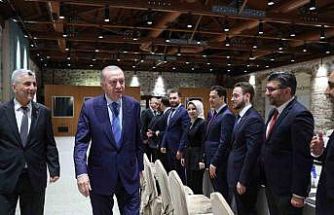 Cumhurbaşkanı Erdoğan, iş adamları heyetini kabul etti