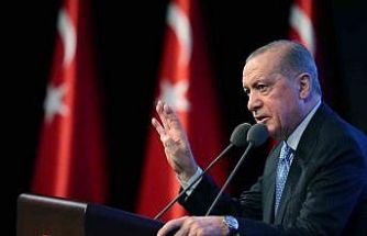 Cumhurbaşkanı Erdoğan: "Önümüzdeki 3 yılda 3 milyondan fazla gencimizi istihdama kazandıracak, 445 milyar liralık devasa bir kaynağı bu programa tahsis edeceğiz"