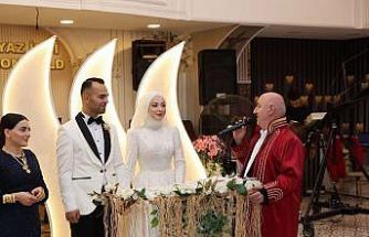 Darıca’da 2025 yılında bin 475 çiftin nikahı kıyıldı