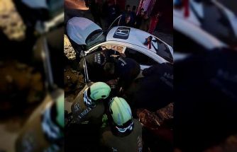 Defne’de trafik kazası: 2 yaralı