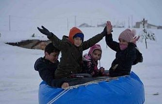 Demirözü’nde eğitime kar engeli