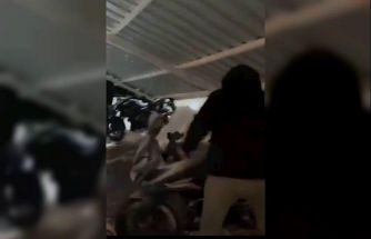 Dicle Üniversitesi’ndeki yurdun otopark çatısı çöktü