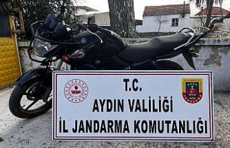 Didim’de çalınan motosiklet, 7 yıl sonra bulundu