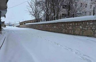 Diyadin’de yoğun kar yağışı hayatı olumsuz etkiliyor
