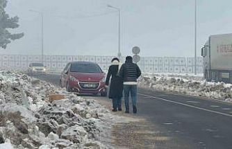 Diyarbakır güne sis ile uyandı