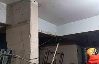 Diyarbakır’da binanın kolonu çatladı, 83 kişi tahliye edildi