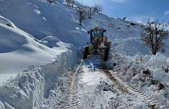 Diyarbakır’da kapalı yolların açılması için çalışmalar sürüyor