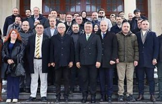 DPÜ Rektörü Kızıltoprak gazetecilerle bir araya geldi