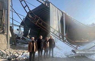 DTSO Başkan Vekili Erdal Avşar, fabrikaları zarar gören üreticilerle bir araya geldi