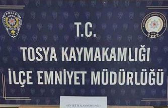 Durdurulan araçta uyuşturucuyla yakalanan bir şüpheli tutuklandı