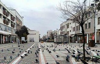 Edirne’de kar gitti, ayaz geldi: Pandemi günlerini aratmayan sessizlik