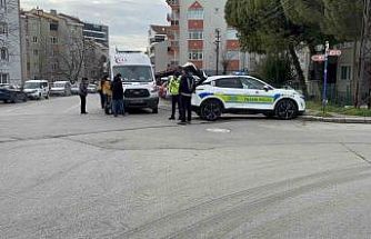 Edirne’de otomobil ile motosiklet çarpıştı: 1 yaralı