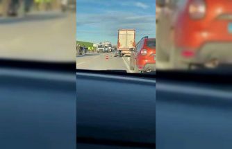 Edirne’de peş peşe kazalar: Hamzabeyli yolunda otomobil tıra çarptı, Demirhamlı’da tır sulama kanalında durabildi