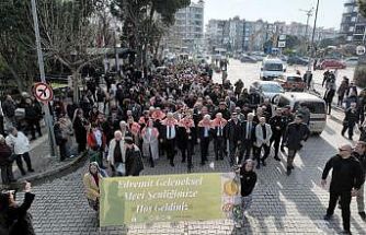 Edremit’te "Geleneksel Zeytin Hasat Sonu Meci Şenliği" coşkuyla başladı