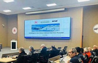 Elazığ’da çığ riskine yönelik değerlendirme toplantısı