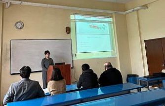 Emet MYO Kimya Teknolojisi öğrencilerinden İME sunumu