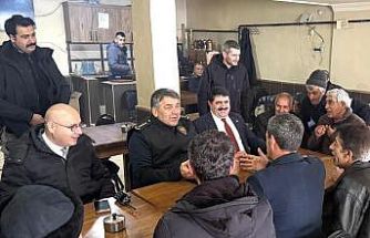 Emniyet Müdür Karaburun’dan, Köprüköy’de ’Huzur toplantısı’