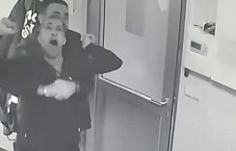 Engelli çalışan, güvenlik görevlisinin heimlich manevrasıyla hayata tutundu