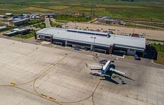 Erzurum’da bir yılda 1 milyon 259 bin 631 kişi uçtu