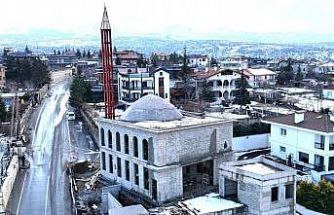 Eski Aynalı Cami yeniden inşa ediliyor