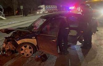 Eskişehir’de feci kaza: 1’i ağır 2 yaralı