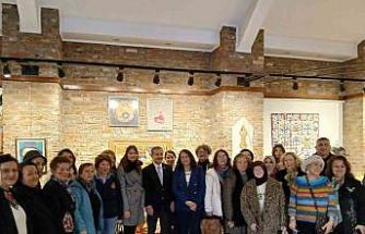 Eskişehirli ‘Kırkyama’ eğitmenleri ‘Kırkyama’ adlı sergi açtılar