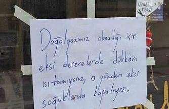 Esnaf, soğuk günlerde ısıtamadığı dükkanını açmıyor