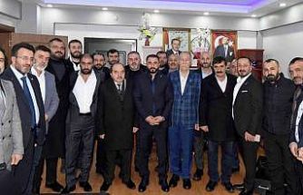 ESOB’dan Oto Tamir ve İmalatçıları Odası Başkanı Akdoğan’a tebrik ziyareti