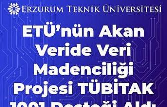 ETÜ’nün akan veride veri madenciliği projesi TÜBİTAK 1001 desteği aldı