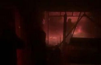 Gazipaşa’da mahalle konağında yangın korkuttu