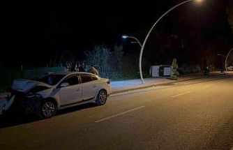 Gazipaşa’da park halindeki otomobile çarpan sürücü kaçtı