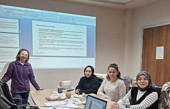 Gebe okulu programları devam ediyor