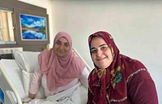 Gebelikte fark edilen şah damarı tümörü Van’da başarıyla alındı