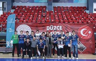 Genç erkekler futsal heyecanı sona erdi