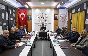 Gençlik ve Spor İl Müdürlüğü’nde yılın ilk değerlendirme toplantısı gerçekleşti