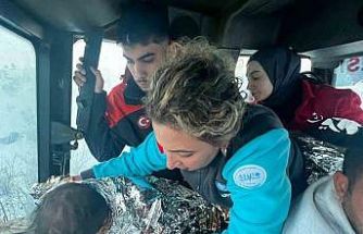 GES tesisini temizlemeye gitti, 5.5 saatlik çalışmanın sonunda kurtarıldı