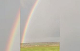 Gökkuşağı Hayrabolu semalarını süsledi