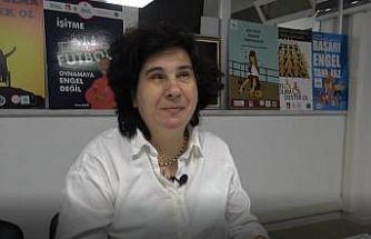 Görme engelli 3 çocuk annesi Çiler Kocaman’ın ’Braille’ alfabesiyle okuma azmi