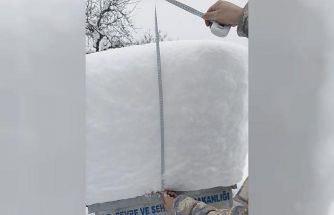 Gümüşhane’de yoğun kar yağışı sonrası yayınladığı videoyla yardım istedi