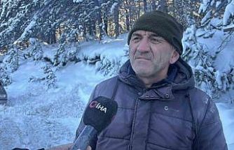 Gündüz fabrikada, akşam karlı dağda