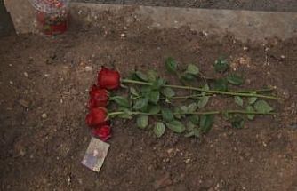 Güngören’de öldürülen Atlas Çağlayan’ın yakınları kabri başında dua etti