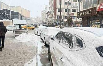Hakkari’de kar yağışı